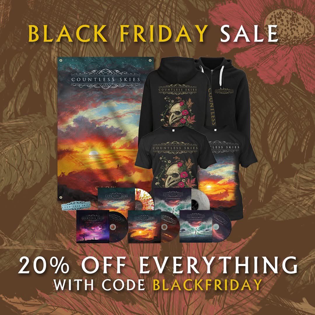 🔥 Black Friday Sale - 20% OFF All Merch! 🔥

This weekend only, get 20% off everything in our BigCartel merch stores using the code BLACKFRIDAY

Big savings on hoodies, t-shirts, hats, CDs, vinyl, patches, pins, and flags.

Link in bio
