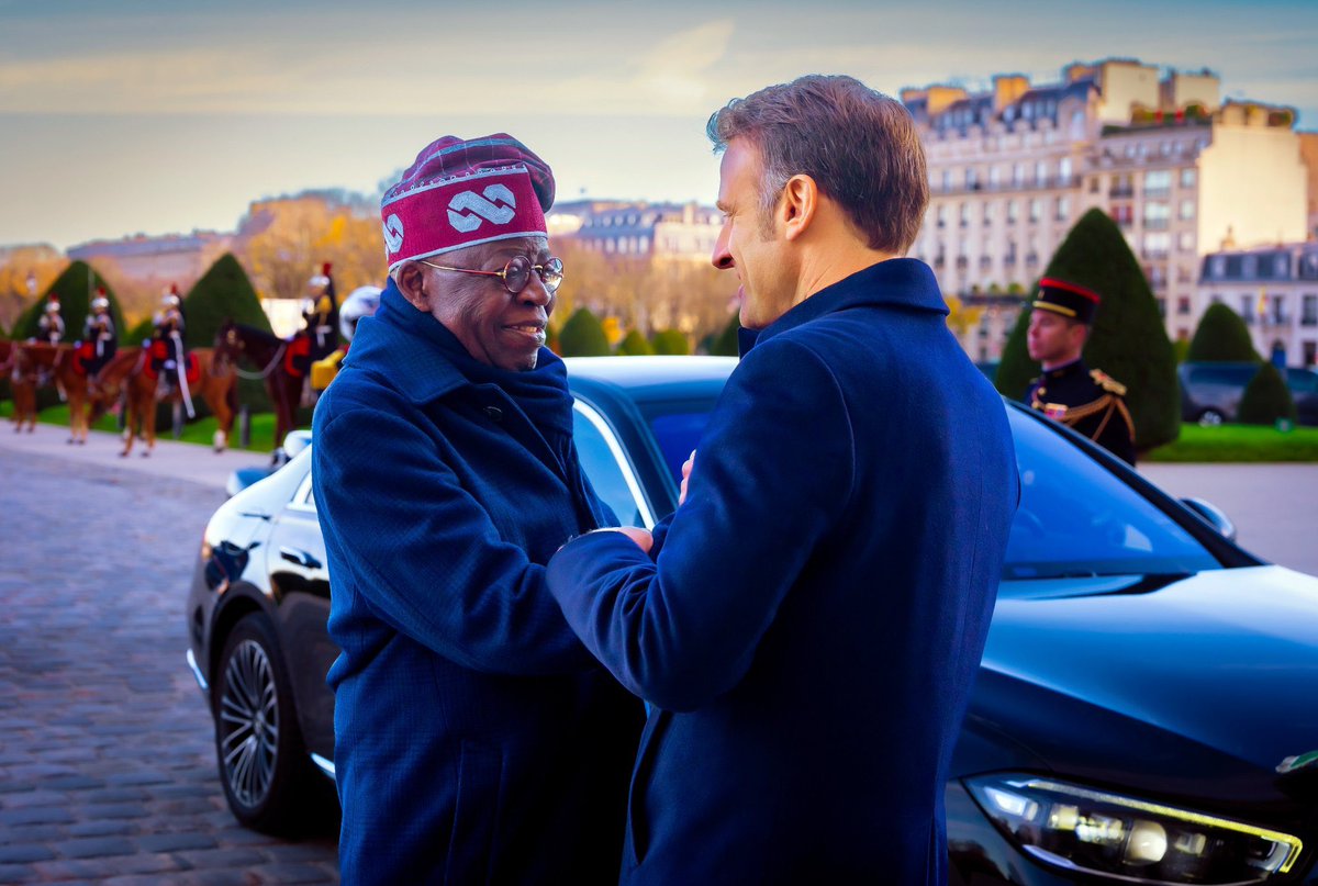 PO_GrassRootM's tweet photo. The recent romance between Nigeria and France is suspicious. https://t.co/3k8QtzNcs0