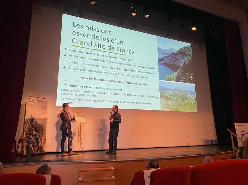 GSFConcaDOru's tweet photo. Les ateliers du tourisme durable 2024

Le GSF Conca d’Oru a participé à la 4e édition des ateliers du tourisme durable le 27/11 dernier à Porto Vecchio organisée par la ville, l’office de tourisme et la communauté de communes Sud Corse. https://t.co/WuKZmcfKBJ