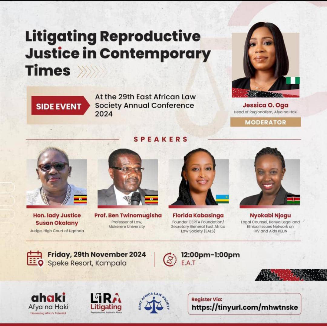 In an era where reproductive rights face persistent challenges, strategic litigation has become a powerful tool to dismantle outdated laws and discriminatory practices. Join <a href="/KELINKenya/">KELIN</a>'s <a href="/ValNjogu/">Nyokabi</a>, a champion for reproductive justice, as she unpacks the evolving landscape of
