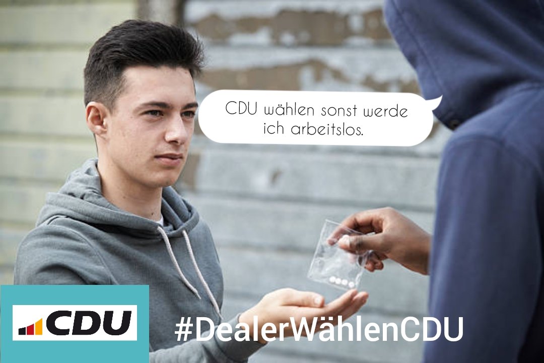 RadaKresch's tweet photo. #DealerWählenCDU https://t.co/SGD8HWDc1i