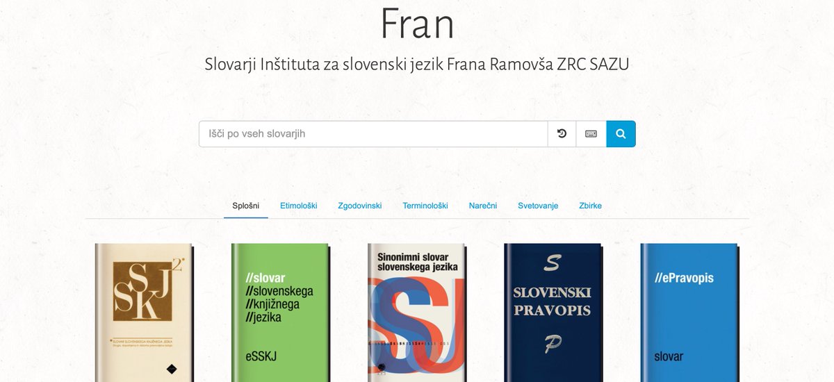 Brez skrbi, tudi letos Inštitut za slovenski jezik Frana Ramovša <a href="/ZrcSazu/">ZRC SAZU</a> ni pozabil na vas: pripravili so posodobitve na Franu, Franji in Frančku, ki bodo na voljo od 3. decembra, ta veselega dne kulture. zrc-sazu.si/sl/novice/se-b…