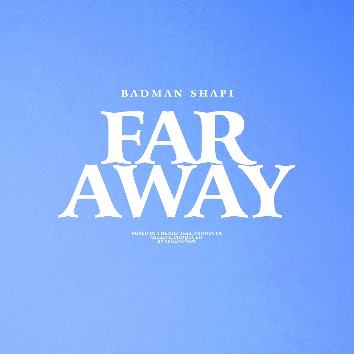 Badman_Shapi's tweet image. New vybz!! Go check out “Far Away” on your favorite streaming platforms.  open.spotify.com/track/6DaCchzM…
