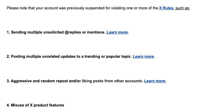 Powstałem jak feniks z popiołów, jak nowy deweloperski blok ze zgliszczy zabytkowej kamienicy!

Dobra wiadomość! Nie trzeba być Donaldem Trumpem żeby X zdjął perm-bana! Dobrze, bo już miałem się zapisywać na weekendowy kurs deweloperski.

Za co zostałem zbanowany? Dobre pytanie.