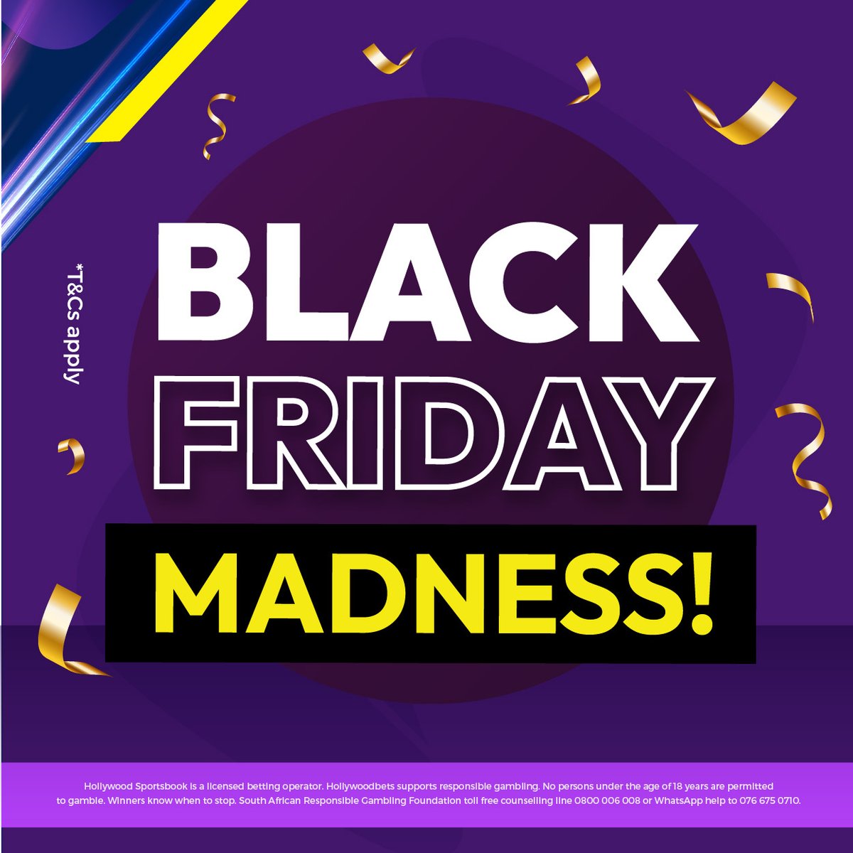 Hollywoodbets's tweet photo. π Black Friday Madness WINNER! π
A huge congratulations to Omrisha Dhurgaduth, who walked away with an incredible R20,000 CASH jackpot with Hollywoodbets and Ownpay! πΈβ¨
#HWBTWT #BlackFridayMadness #Hollywoodbets #Ownpay #BlackFriday #Winner #CashJackpot https://t.co/58ufbUdICj