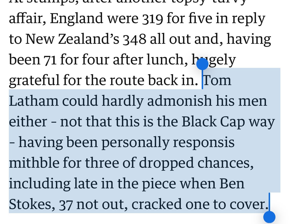 adrian_hobart's tweet image. Good to see the sport subs on the overnight shift at The Guardian are keeping traditions alive. Responsismithble?
