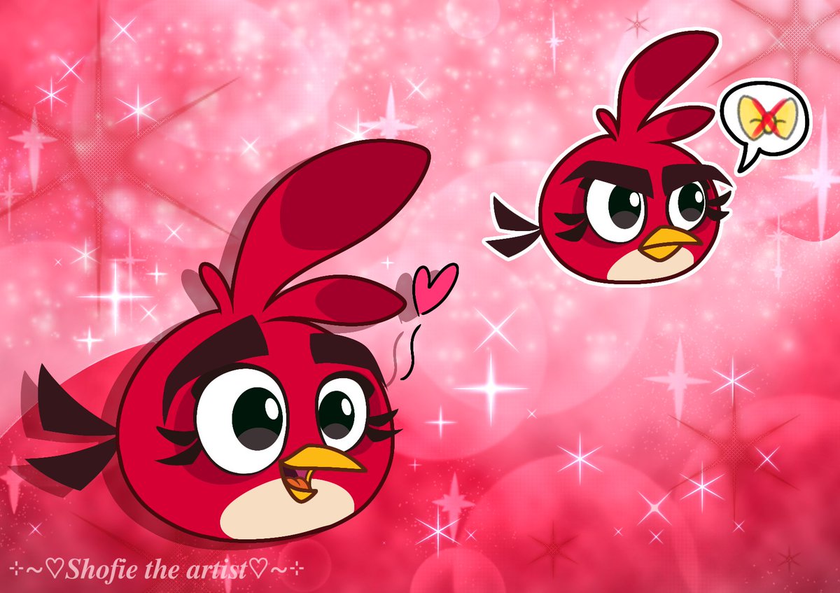 ShofieS34030's tweet photo. β€ We love Ruby β€ (Happy B-day!)
That Red's younger sister, πβ¨
#AngryBirdsFART #angrybirds #angrybirdsRuby #ibispanitx #Ruby #Cute #FanArtFriday #fanart https://t.co/VeLxeV79Y9