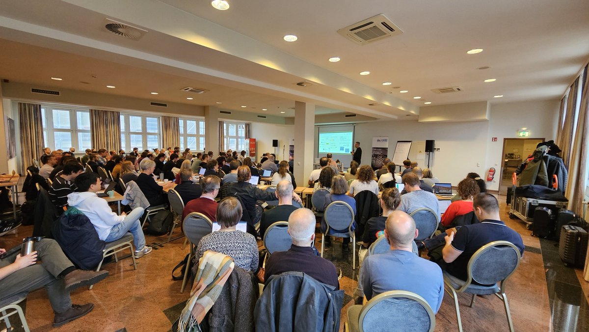 On the second day, we talk about LIBIS and NFDI at <a href="/denbiOffice/">de.NBI / ELIXIR-DE</a> All Hands 2024