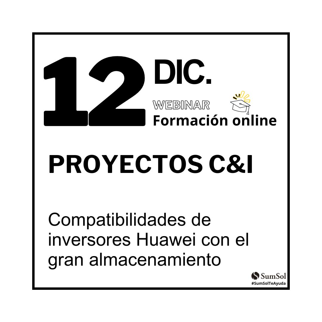 Últimas Formaciones Gratuitas de 2024 en Fotovoltaica y Renovables Térmicas 🌞❄️
📅 ¡Plazas limitadas! Apúntate ya y no te pierdas esta oportunidad única para actualizarte y conectar con expertos. 🔗 sumsol.com/content/18-for…
