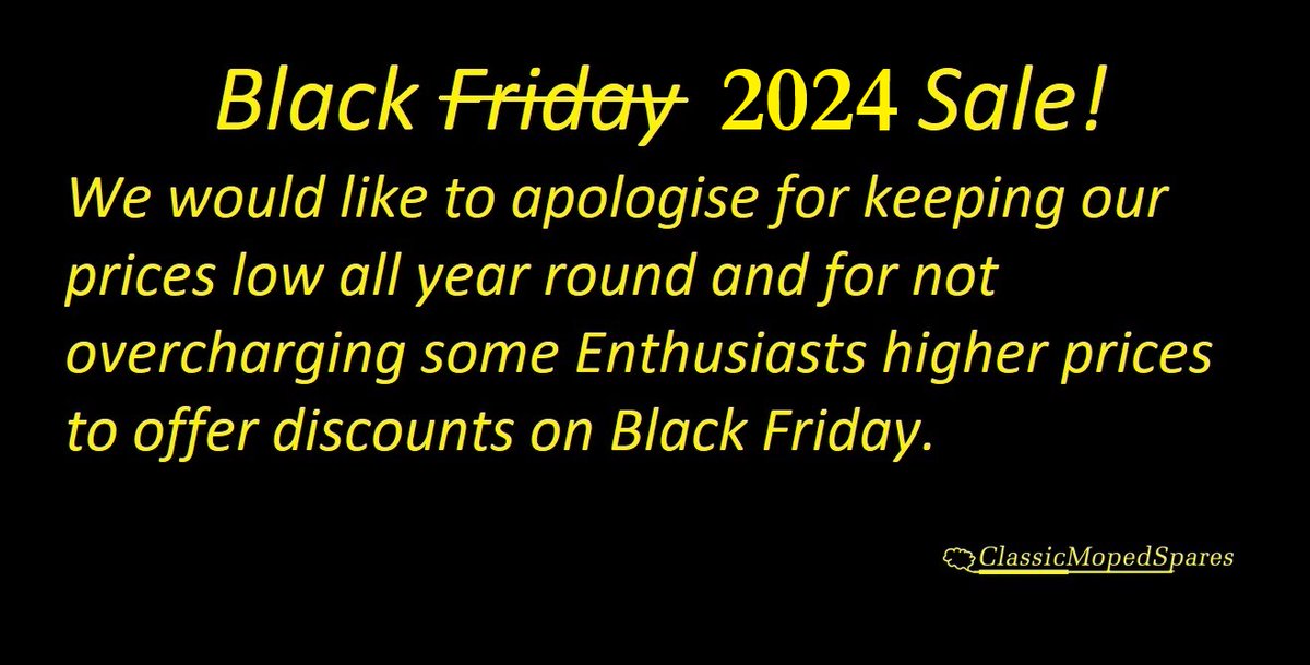 ClassicMopedSpa's tweet photo. #moped #parts #Blackfriday #sale #discounts https://t.co/qf3ltr9bhy https://t.co/NIve3AqHnq