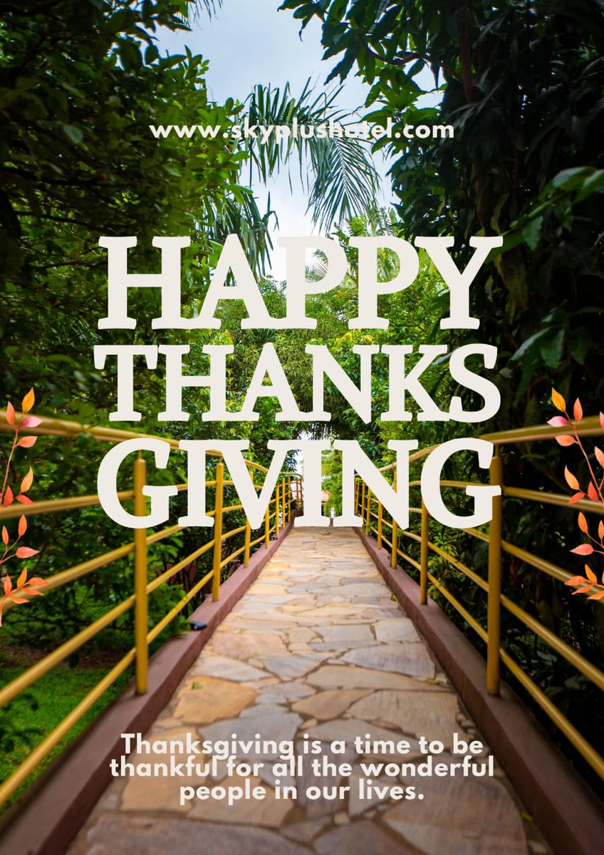 SkyPlusHotel's tweet photo. #Thanksgiving2024 https://t.co/t3XQ059bYF