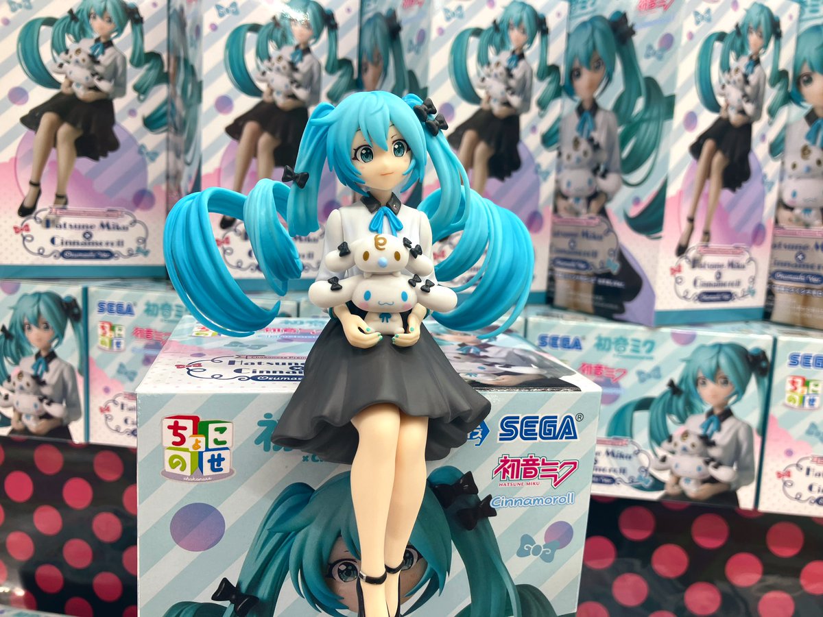 🌟2階プライズ情報🌟 『ちょこのせ プレミアムフィギュア “初音ミク