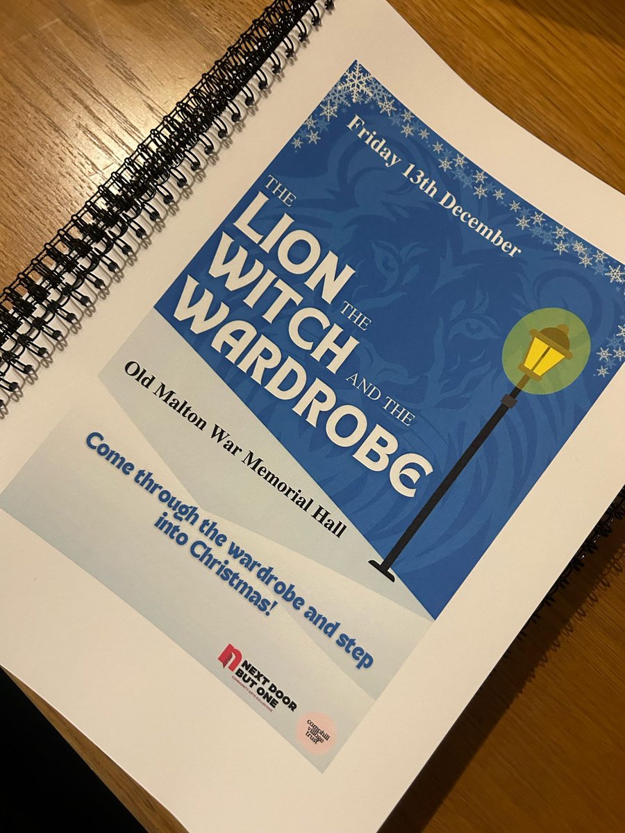❄️There’s a lamppost ahead…Narnia!❄️

After 8 weeks of devising with members of The Croft, we have our very own retelling of The Lion, The Witch and The Wardrobe ready to go!

It’s these Friday sessions with <a href="/CamphillVillag1/">Camphill Village Trust</a>  that get our whole team excited for Christmas 🎄