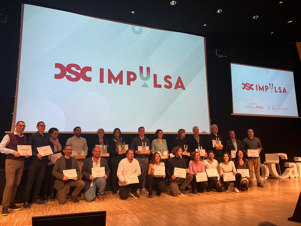 Ahir vam tenir el goig d’assistir a la gala de lliurament de premis del #CSCImpulsa 🏆
Gràcies <a href="/CSC_Consorci/">CSC</a> per vetllar per la innovació en salut i social del territori, i per comptar amb el <a href="/HiSShubinnova/">HiSS Hub d'Innovació Social i Sanitària</a> com membres del jurat.