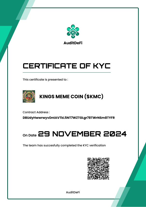 Audit DeFi - Crypto Audit & KYC tweet media