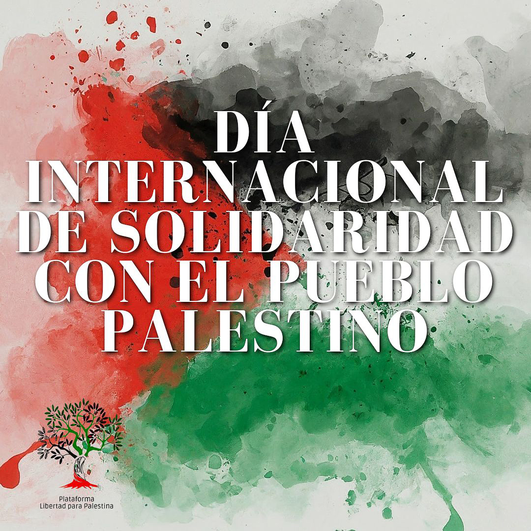 🗓️ Este #29N, Día Internacional de Solidaridad con Palestina, recordamos que el pueblo palestino resiste frente a décadas de ocupación, despojo y genocidio. 📷 Únete a la lucha por sus derechos y su libertad.   Súmate 📷libertadparapalestina.es #DerechosParaPalestina