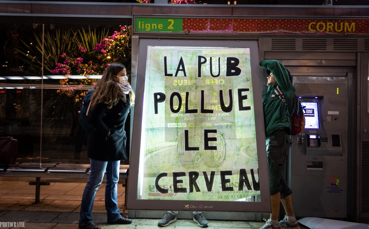 😵‍💫 Chaque jour nous sommes confrontés à 1200 messages publicitaires contre 200 dans les années 1980' ! De quoi nous donner l'illusion de la liberté tout en nous asservissant à un modèle économique basé sur la surproduction.

Certes une septième limite planétaire est en voie