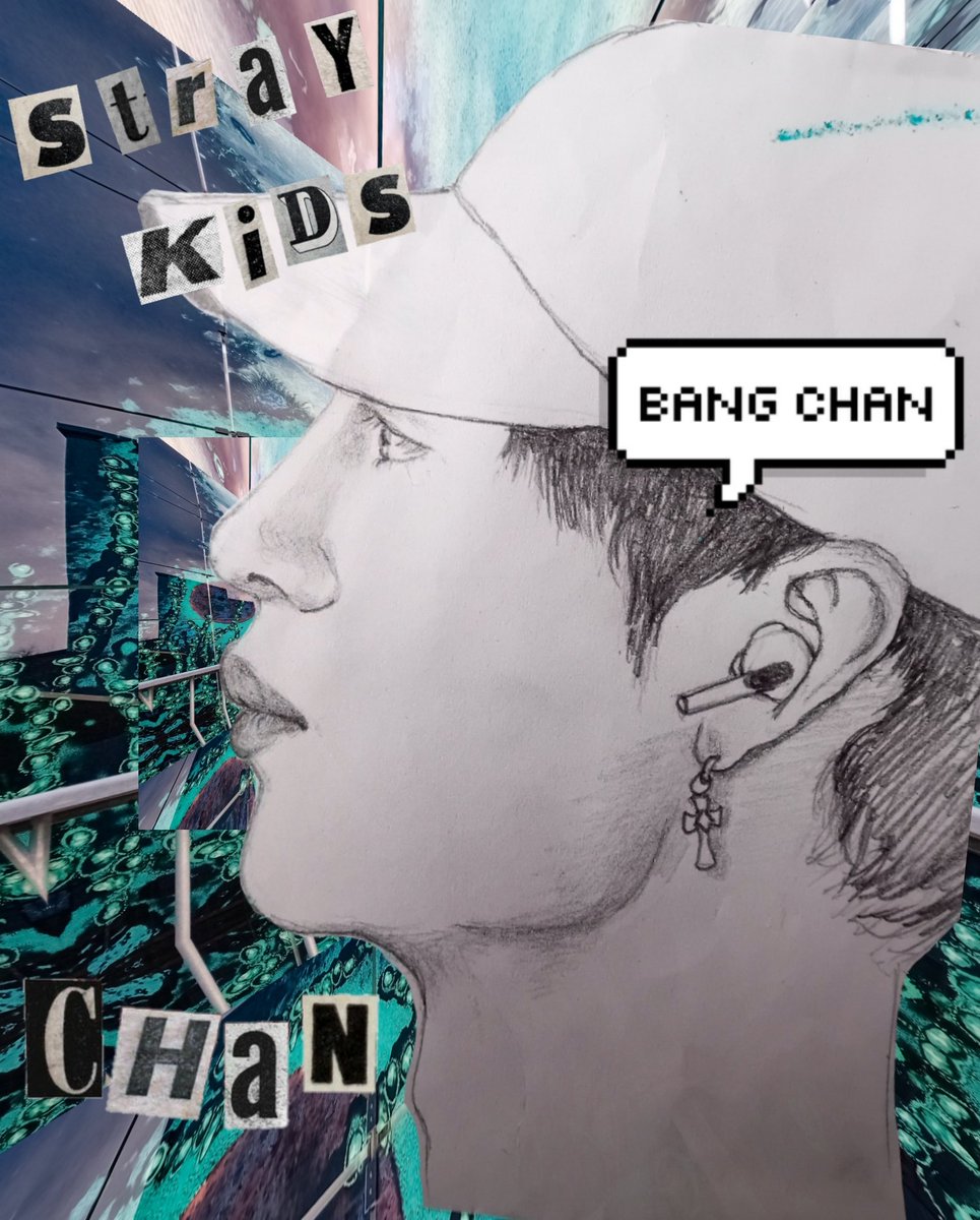 tiutulii's tweet image. Aaaaand we&apos;re back in the flow!i am so happy fear of blank page is GONE. #bangchanfanart #mixedtechnique #portrait #drawing #myartwork #photography #BangChan #StrayKids #SKZ #STAY #sideprofile #sketch #doodle