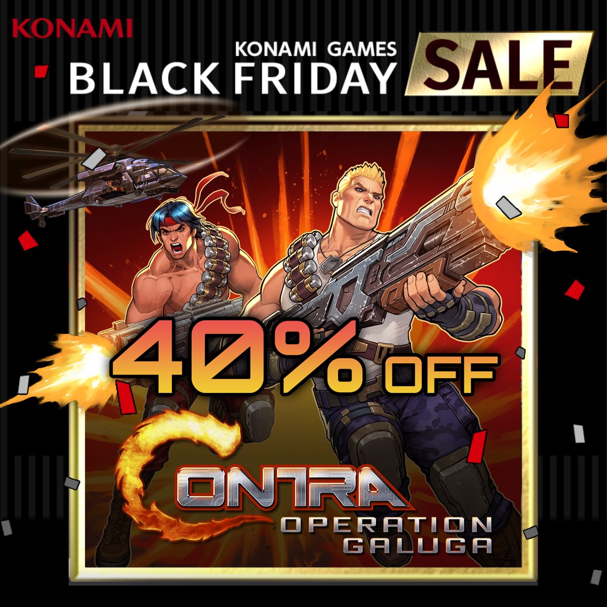 Contra Official 魂斗羅公式 tweet media