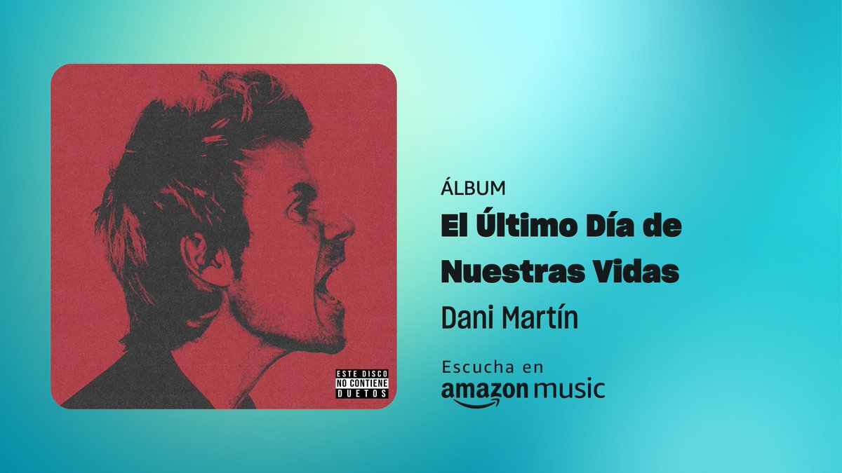 Ya puedes escuchar EUDDNV completo en <a href="/amazonmusic/">Amazon Music</a> #amazonmusices 

music.amazon.es/albums/B0DJH5N…