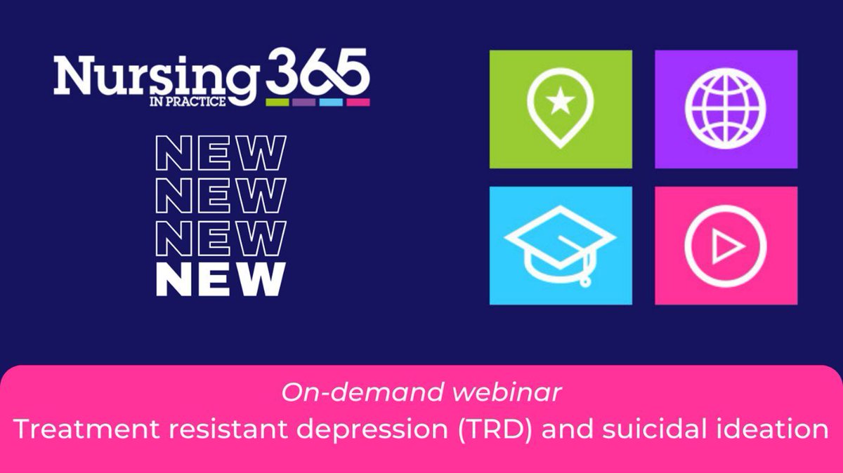 On-demand webinar: Treatment-Resistant Depression &amp; Suicidal Ideation. 

Join Leila Khan from West London NHS Trust to explore managing treatment-resistant depression, suicidal ideation risk assessment, wellbeing and mini Mental State Examination.

👉 Watch now and enhance your