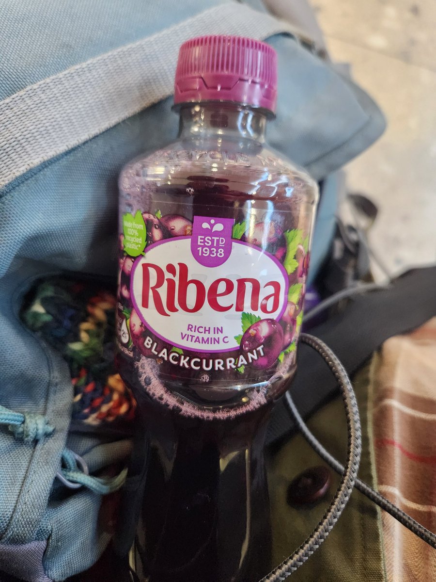 Spending my last few moments in London wondering why on EARTH do we not have Ribena (and more blackcurrant-flavored things) back in the US. 

And don't give me the "oh blackcurrants were illegal" or whatever that is. Open your mind, sheeple! Blackcurrant is our future!