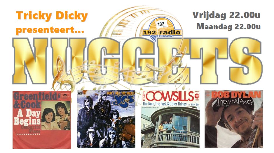 192radio's tweet photo. Nuggets: onbekende en vergeten goudklompjes uit de pophistorie is de subtitel en die komen vanavond weer volop aan bod.
https://t.co/R8RwRq4O3R https://t.co/vZsWmo0uMn