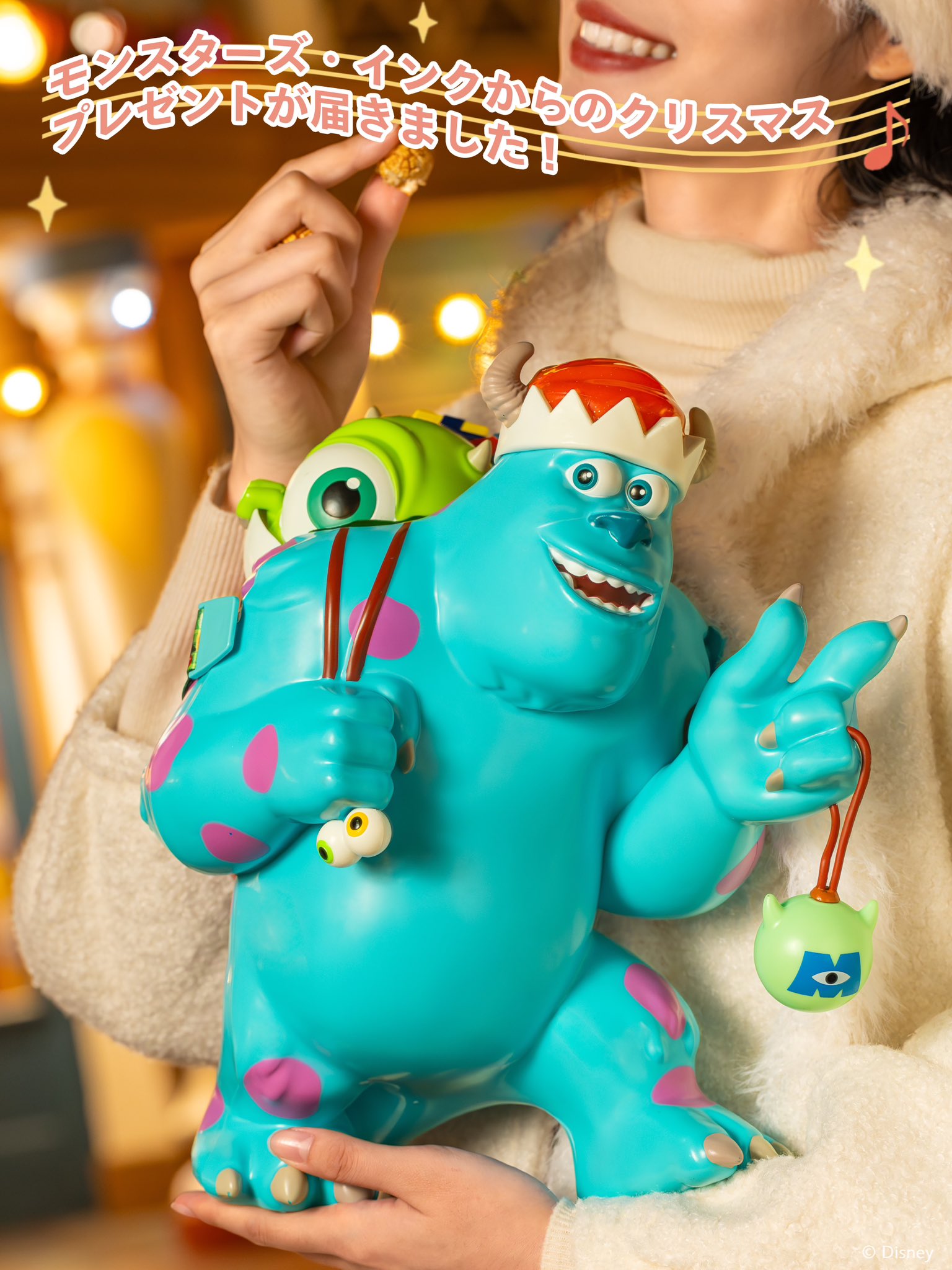 Disneygram in Shanghai | 2024🎄エルフミッキーポップコーン