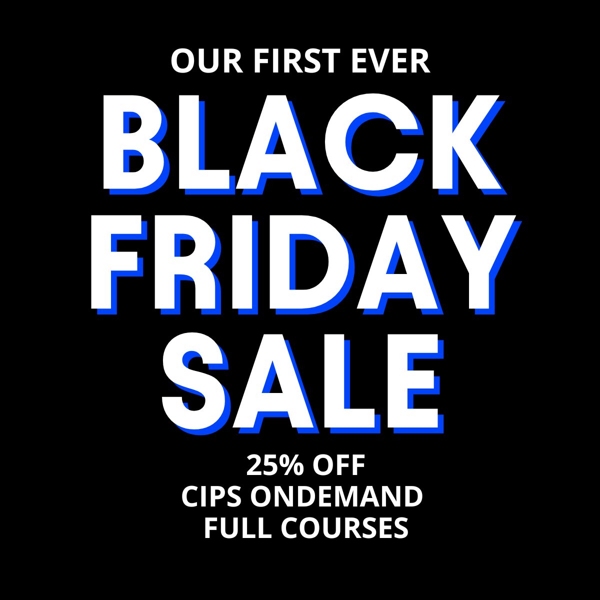 CIPS_SA's tweet photo. It's here... our first EVER Black Friday sale! Head to the link in the comments to get 25% of all CIPS OnDemand full courses ✨ 
Offer runs from 29 November 2024 to 2 December 2024

#BlackFriday #CIPS #Procurement https://t.co/qojDu7MeHA