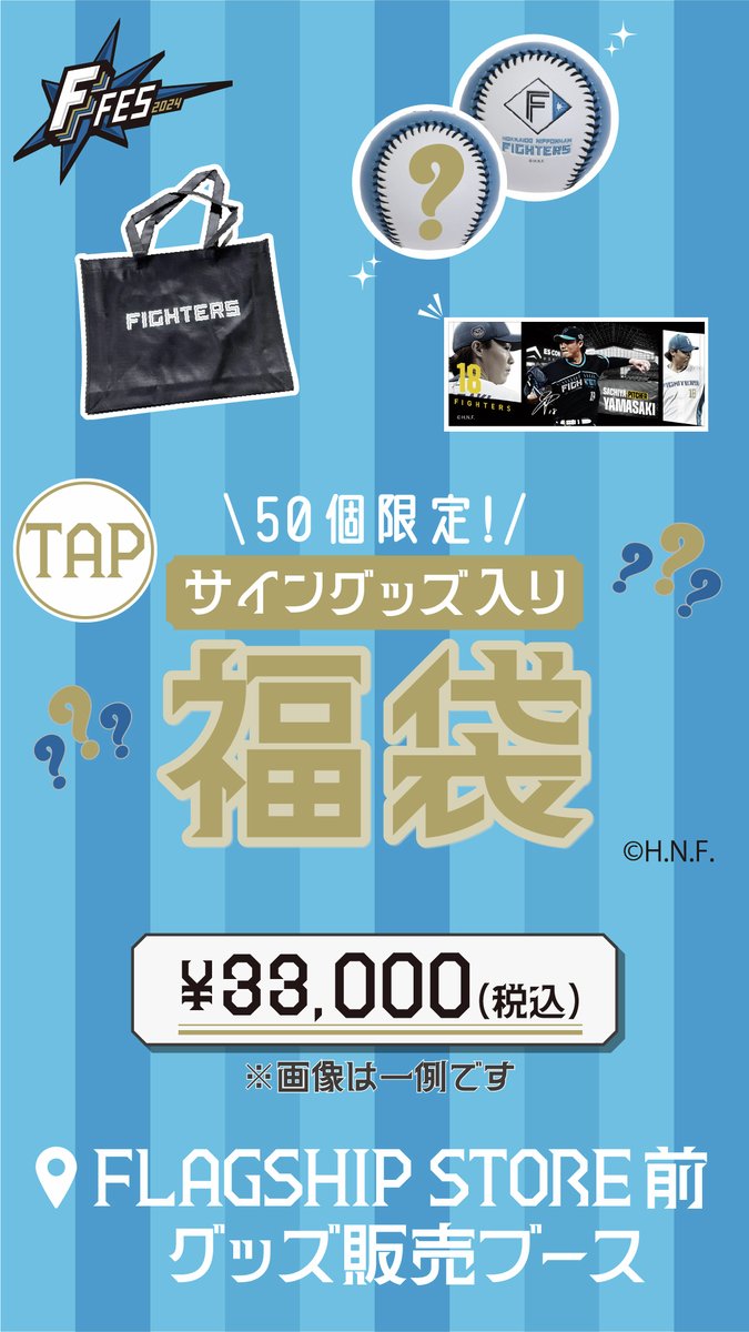 ファイターズ 鎌ヶ谷グッズ 福袋 11/23(木・祝)≪F FES≫で鎌スタグッズ福袋販売！ | 北海道日本ハム