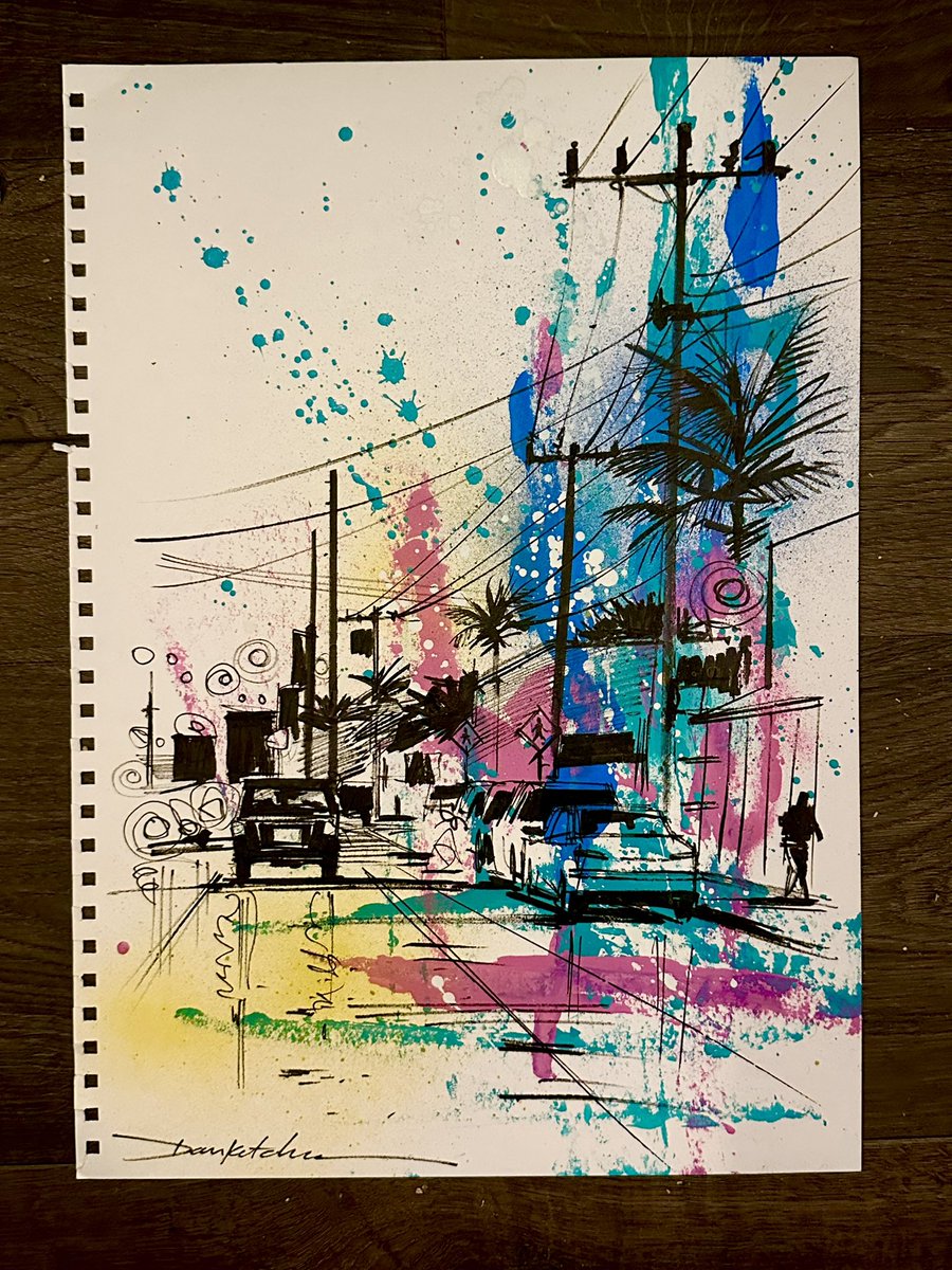 DanKitchener's tweet image. Miami here I come! Heading off to Miami for Art Week 2024 tomororw - super excited to be back with my Miami family @wynwoodwallsofficial @ggagalleryofficial - acrylic and spray on paper #miami #artweek #artbasel #wynwoodwalls #goldmanglobalarts