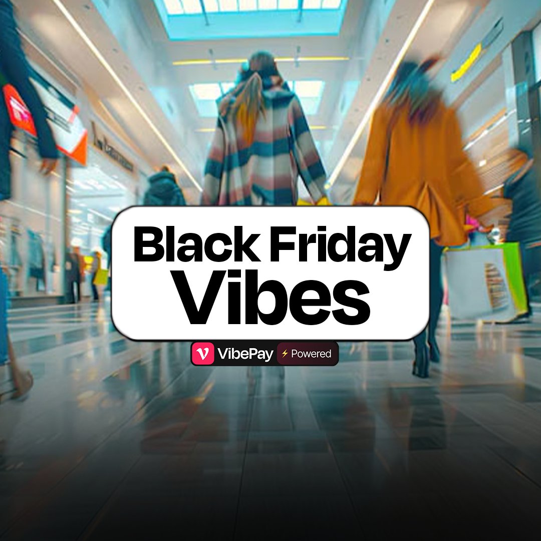 "It's time for #BlackFridayVibes 💸

Reply with a screenshot of your basket, tag the brand and use the hashtag above and we'll Vibe someone the cash EVERY HOUR🛍️ 

#VibeMe links better be in those bios 👀"