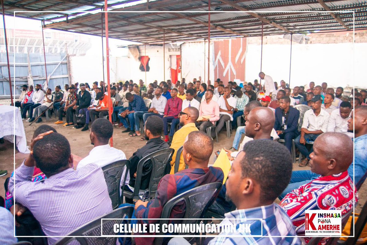 freddy_lubanga9's tweet photo. #UNC_JIK
#JEUDI_MAYANGANI DU 28/11/2024

Les jeunes de l’UNC ville de Kinshasa se sont réunis au tour du Président @JolMongu2 et 2 points étaient à l’ordre du jour : 
1. Actualité politique 
2. Finalisation des travaux de restructuration du comité de la JIK. 

@BillyKambale1 https://t.co/j79Zo0NWpm