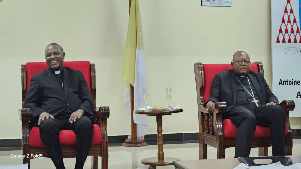 Cardinal Fridolin Ambongo Besungu tweet media