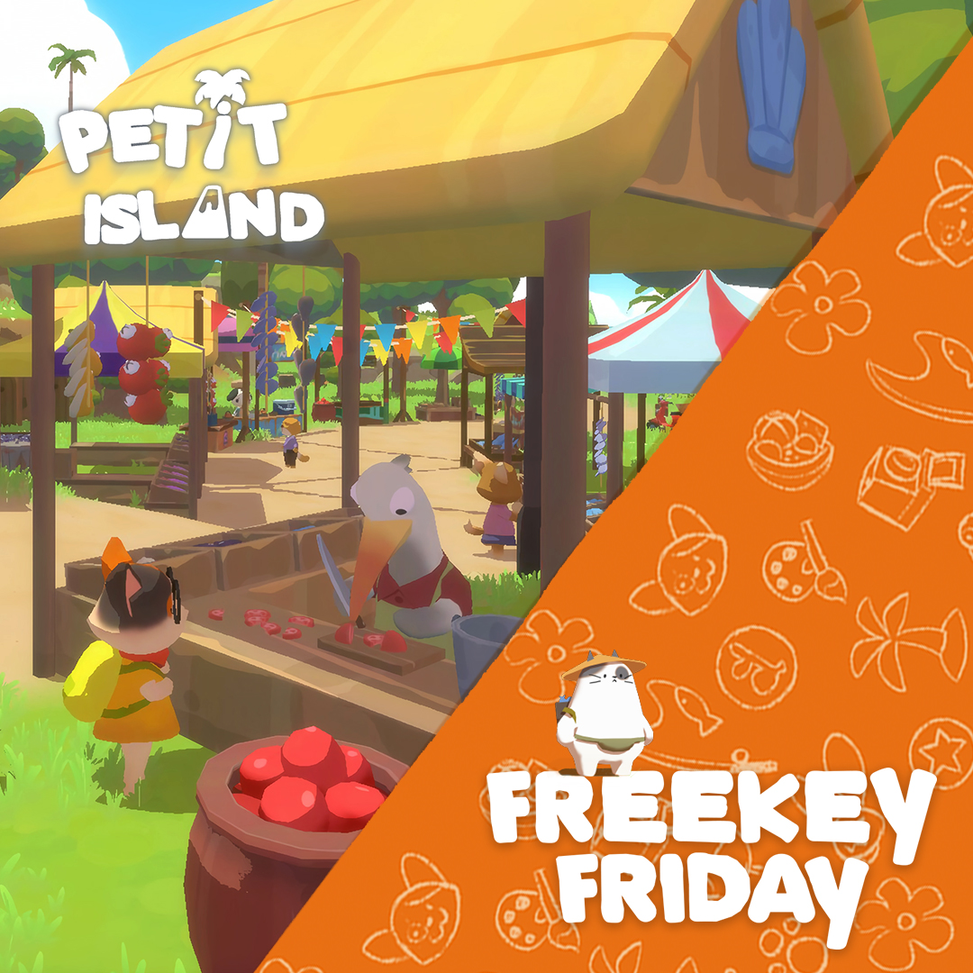 SOEDESCO's tweet image. ✨ FREE KEY FRIDAY - PETIT ISLAND GIVEAWAY ✨

You’re moving to Petit Island!
🏝️ Tell us the ONE weird item you’d bring to survive island life
🦀 Follow @SOEDESCO &amp;amp; RT this post

🩵 Winner gets a free #PetitIsland key on the platform of choice! 😎 
#cozygame #indiegame