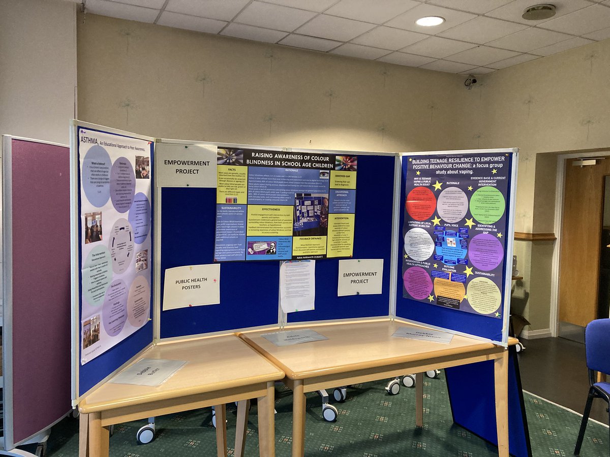 Helen79094286's tweet photo. All set up for the 0-19 Public Health Nursing Service celebration event, showcasing the fantastic work of our SCPHN students and saying a huge thank you to all staff involved in supporting learning in practice. @boltonnhsft @FayeChadwick6 https://t.co/20mVDsfDte