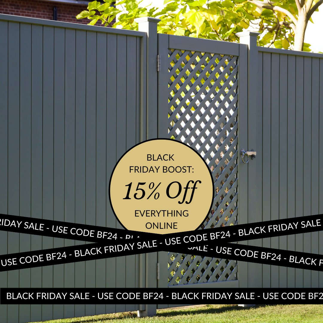 Black Friday boost: get an extra 5% off. We have increased our Black Friday Sale offer from 10% off everything online, to 15%! Just use the same code, BF24, at the checkout. Hurry, this extra 5% off ends at 4pm on Monday 2nd December.

#BlackFriday