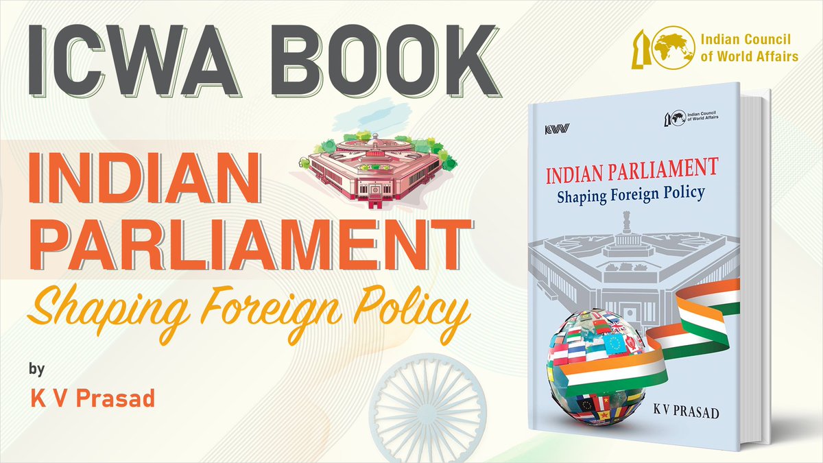 ICWA (@icwa_newdelhi) on Twitter photo #ICWABook titled "Indian Parliament: Shaping Foreign Policy" by KV Prasad <a href="/kveprasad/">kveprasad</a> highlights the pivotal role of the Parliament of #India in shaping the country's foreign policy. Over the decades, Members of Parliament, as representatives of the people, have reviewed and #ICWABook titled "Indian Parliament: Shaping Foreign Policy" by KV Prasad <a href="/kveprasad/">kveprasad</a> highlights the pivotal role of the Parliament of #India in shaping the country's foreign policy. Over the decades, Members of Parliament, as representatives of the people, have reviewed and