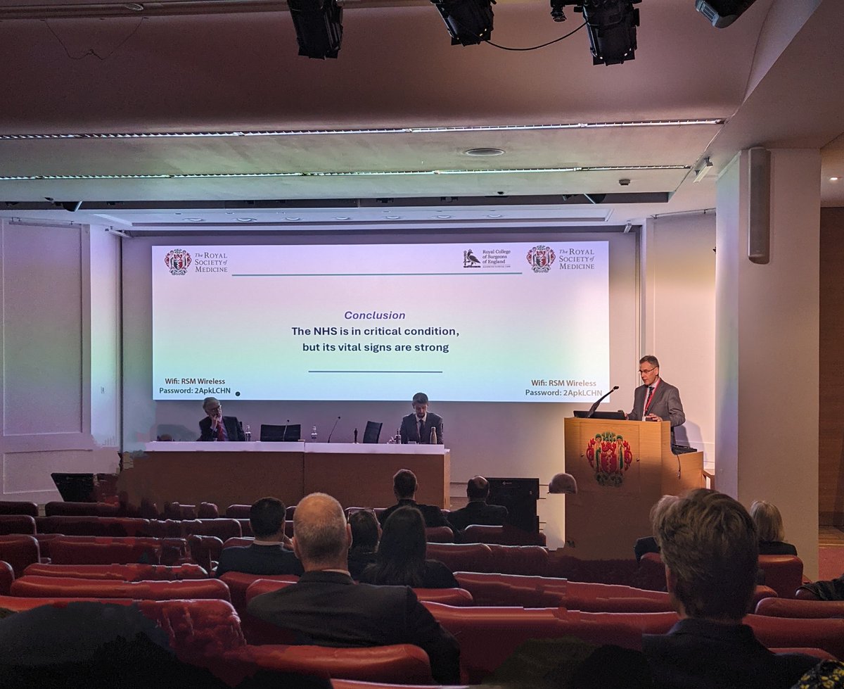 Welsh Surgical Society (@welshsurgeons) on Twitter photo Good morning and welcome to day 2 of our Welsh Surgical Society meeting at <a href="/RoySocMed/">The Royal Society of Medicine</a>
We're kick-starting today with a Presidential update from <a href="/RCSnews/">The Royal College of Surgeons of England</a> <a href="/TMitchellFRCS/">Tim Mitchell</a> Good morning and welcome to day 2 of our Welsh Surgical Society meeting at <a href="/RoySocMed/">The Royal Society of Medicine</a>
We're kick-starting today with a Presidential update from <a href="/RCSnews/">The Royal College of Surgeons of England</a> <a href="/TMitchellFRCS/">Tim Mitchell</a>
