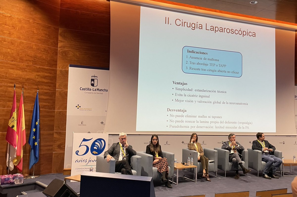 TeresaCaldern5's tweet photo. Continuamos hablando de pared. El dolor inguinal post quirúrgico.. asignatura pendiente . Los abordajes endoscópicos , en general, menor dolor. @AecPared @aecirujanos @SanidadCLM @SanidadTalavera https://t.co/tePGsDOoVe
