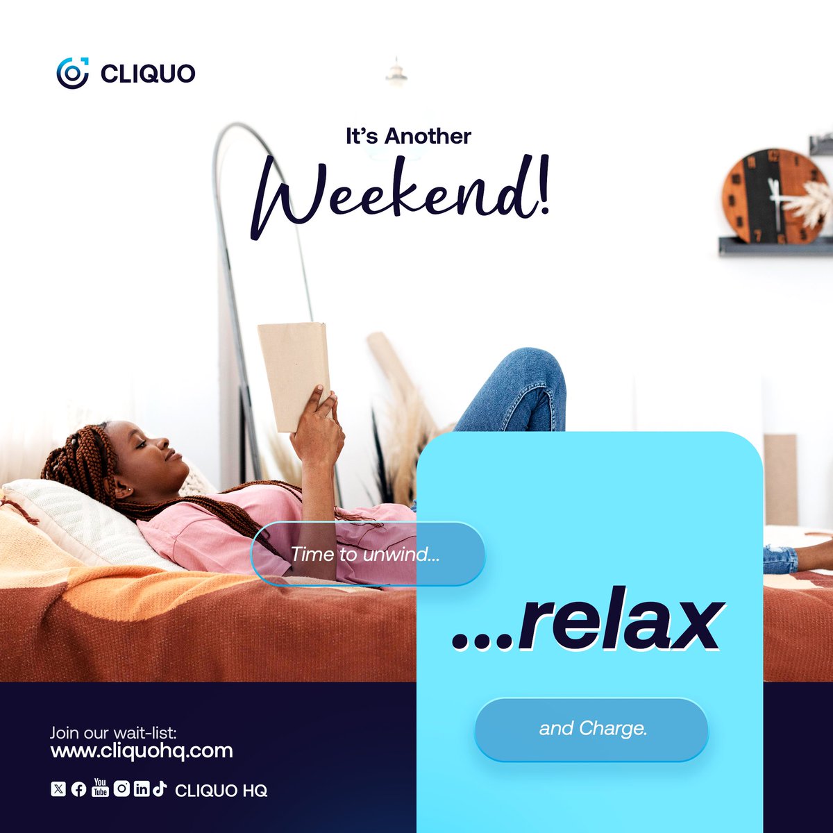 CliquoHQ's tweet photo. Happy Friday! https://t.co/wKManZJo9z