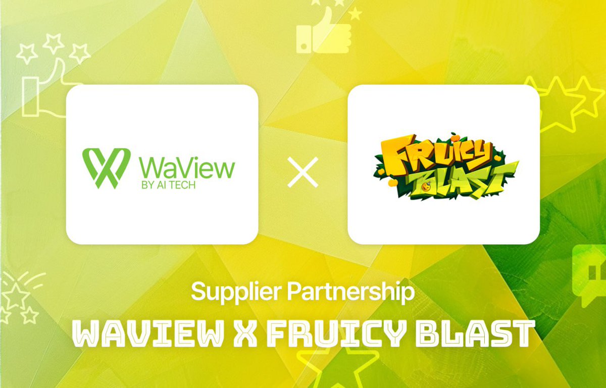 🍀 Hello, Blasties! We're excited to share the news of our supply partnership with @WaViewAi 

WaView is pioneering the next generation of social commerce platforms by integrating Telegram and Reels with live e-commerce.

🔗 Click to earn $WaView: t.me/Waview_bot/Wav…

💝