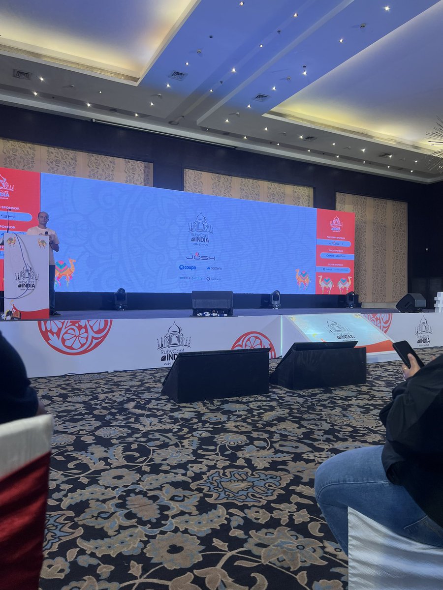 rahul_ramfort's tweet image. Here for the love of ruby!

#RubyConfIndia 
#RCI24