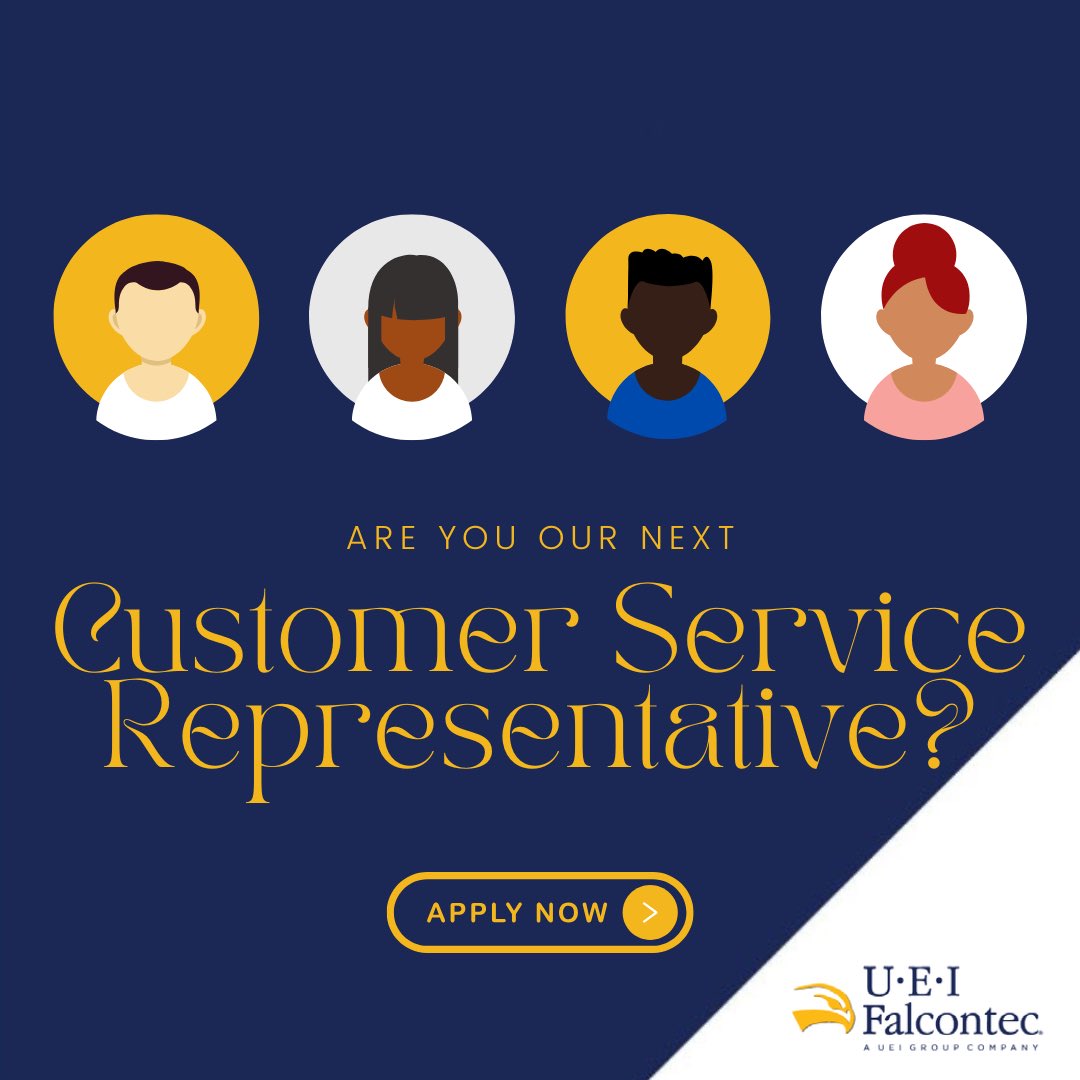 Job Alert 🚨 We are expanding our team and looking for our next Customer Service Representative! 

To apply or find out more information please contact Christine Phillips at cphillips@ueigroup.com

#jobalert #wearehiring