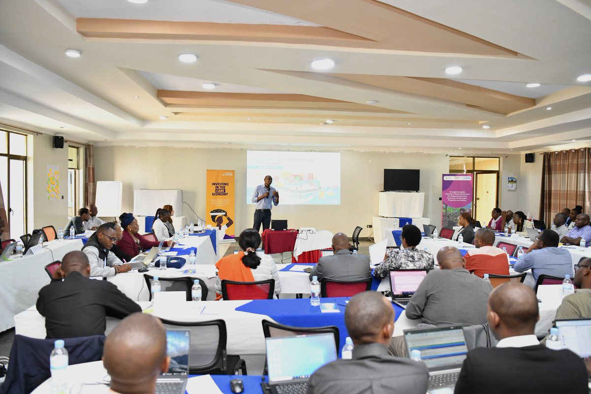unwomenrwanda's tweet image. #WrappingUp! This week, @UN_Women &amp;amp; partners participated in an enriching workshop on #GenderEquality in the #CareEconomy, resulting in:
-a deeper understanding of #CareWork
-strategies to strengthen prioritization, policy action &amp;amp; accountability
-commitment to raising awareness
