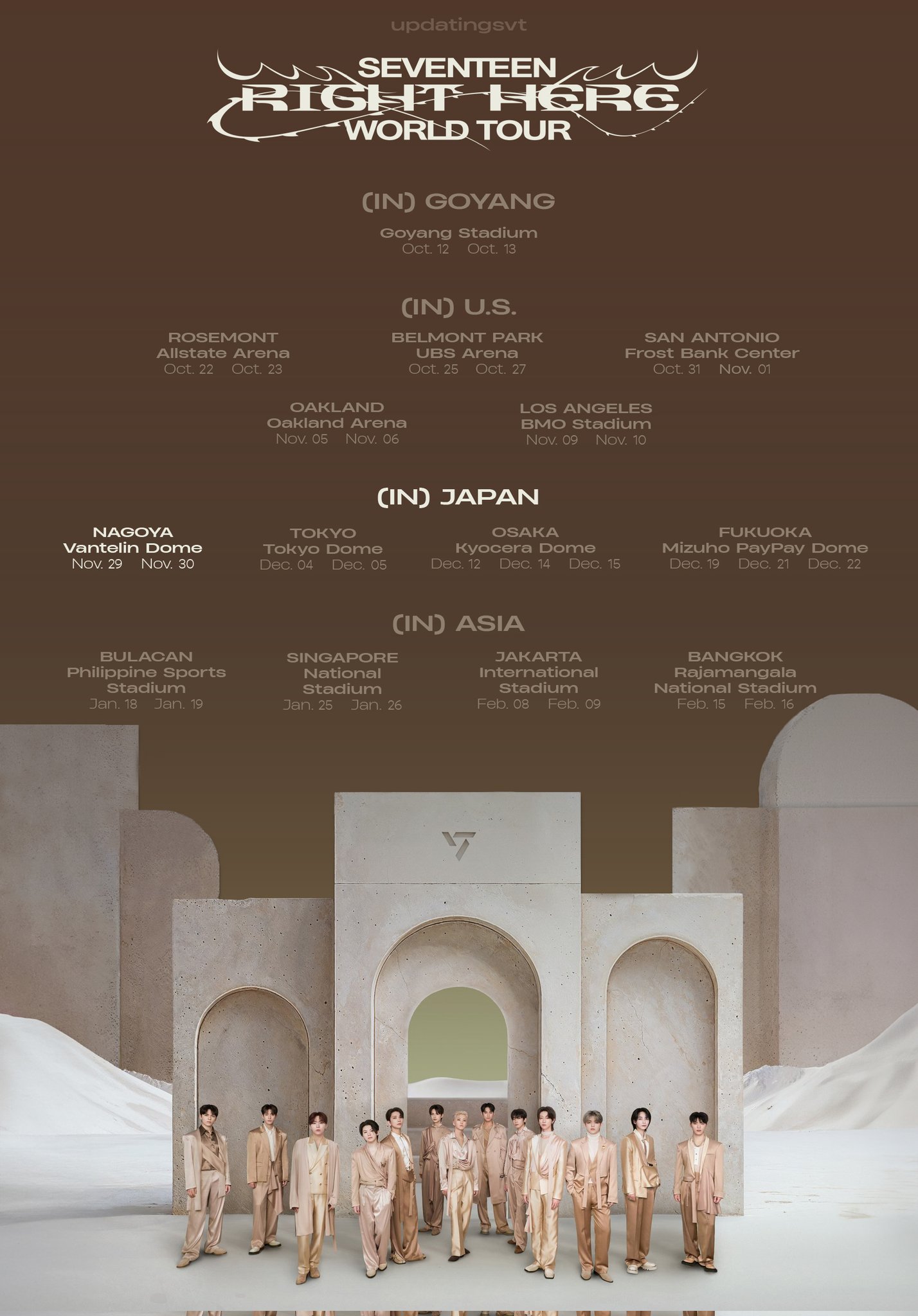 K-POP・アジア SEVENTEEN WORLD TOUR RIGHT HERE SEVENTEEN [Right Here] World Tour | Kpop Wiki | Fandom