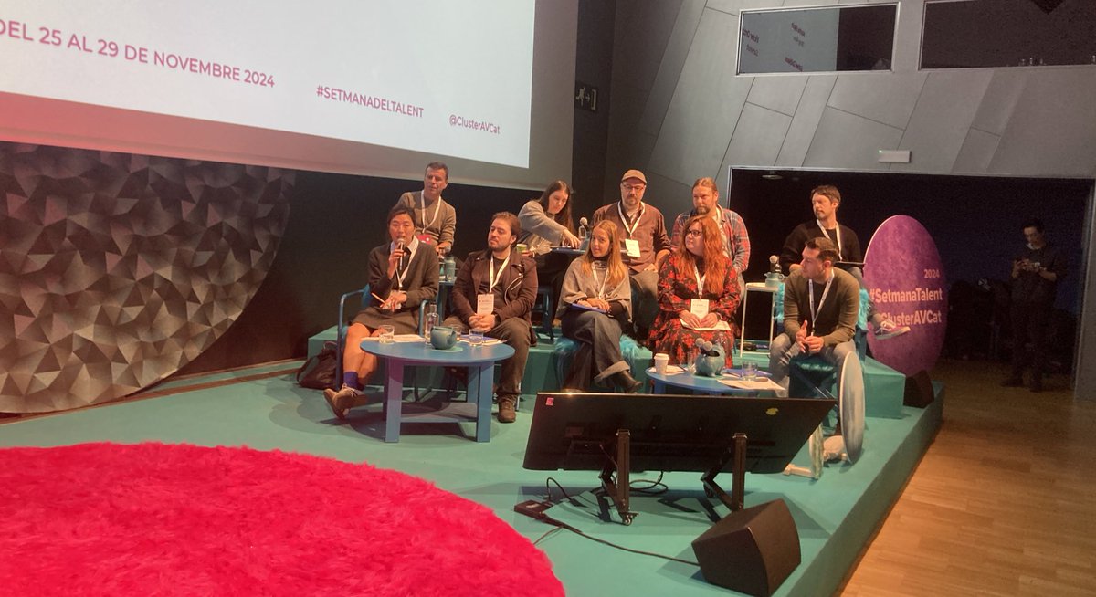 Clรบster Audiovisual de Catalunya (@clusteravcat) on Twitter photo Es presenta el panel de professionals que ens acompanya avui. ๐
Amb la participaciรณ de les empreses <a href="/MelbotStudio/">GodsTV ๐ Fame Show Arena Roguelike ๐งจ</a>, <a href="/IndieDevDay/">IndieDevDay</a>, <a href="/TiltingPoint/">Tilting Point</a>, <a href="/KEjuegos/">Kร Juegos ๐ฆโโฌ</a>, <a href="/BarspinStudios/">Barspin Studios</a>, <a href="/Gestmusic/">Gestmusic</a>, <a href="/futura_space/">FUTURA SPACE โ</a>, <a href="/game_levelup/">Level Up (Game Dev Hub)๐ #levelup_gamejam 2025!</a>, <a href="/Gameloft_Spain/">Gameloft Barcelona</a> i <a href="/3CatCorporatiu/">3Cat Corporatiu</a>. Es presenta el panel de professionals que ens acompanya avui. ๐
Amb la participaciรณ de les empreses <a href="/MelbotStudio/">GodsTV ๐ Fame Show Arena Roguelike ๐งจ</a>, <a href="/IndieDevDay/">IndieDevDay</a>, <a href="/TiltingPoint/">Tilting Point</a>, <a href="/KEjuegos/">Kร Juegos ๐ฆโโฌ</a>, <a href="/BarspinStudios/">Barspin Studios</a>, <a href="/Gestmusic/">Gestmusic</a>, <a href="/futura_space/">FUTURA SPACE โ</a>, <a href="/game_levelup/">Level Up (Game Dev Hub)๐ #levelup_gamejam 2025!</a>, <a href="/Gameloft_Spain/">Gameloft Barcelona</a> i <a href="/3CatCorporatiu/">3Cat Corporatiu</a>.