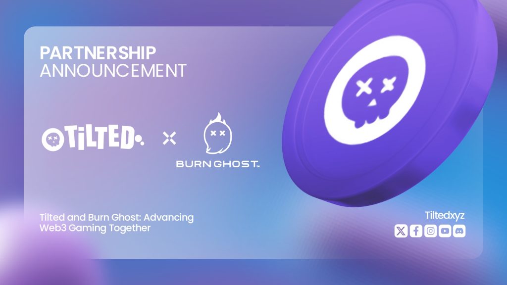 SmartCryptoNew1's tweet photo. 🎮 @tiltedxyz & @burnghostgames level pp #Web3 Gaming! 
 
🔥 Get ready for a game-changer! #Tilted and #Burnghost are joining forces to redefine what #Web3 gaming means.
 
🤝 This partnership combines:
 🕹️ #BurnGhost's action-packed skill-based games
💰 Tilted's innovative tokenization platform
 
✨ Expect:
 💰  Exciting ways to earn stablecoins and digital rewards
🎮  A seamless bridge between traditional gaming and blockchain
🔐  Secure digital trading of skins and virtual assets

🔽 VISIT 
https://t.co/z3gxwCyhNv
