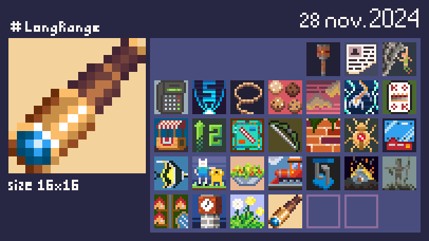 kaslipko's tweet photo. @Pixel_Dailies #pixel_dailies #pixelart #aseprite #LongRange https://t.co/ntseAeW1zd