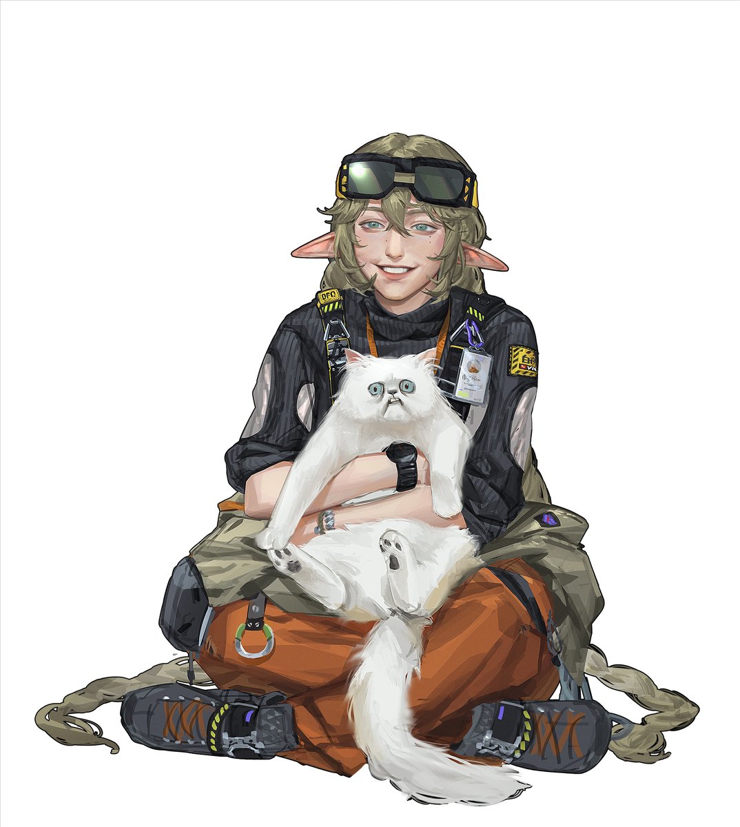 摸了